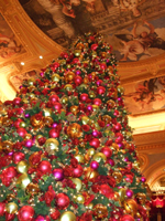 A Christmas tree at The Venetian, Macau