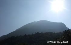 One mountain at Lantau Island, Hong Kong