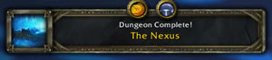 Nexus, completed via Dungeon Finder