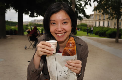 This is my wife Cynthia and we were in Paris!