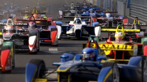 Formula E cars