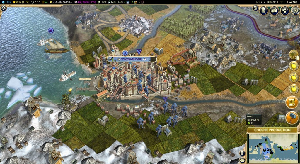 A close-up view of my capital