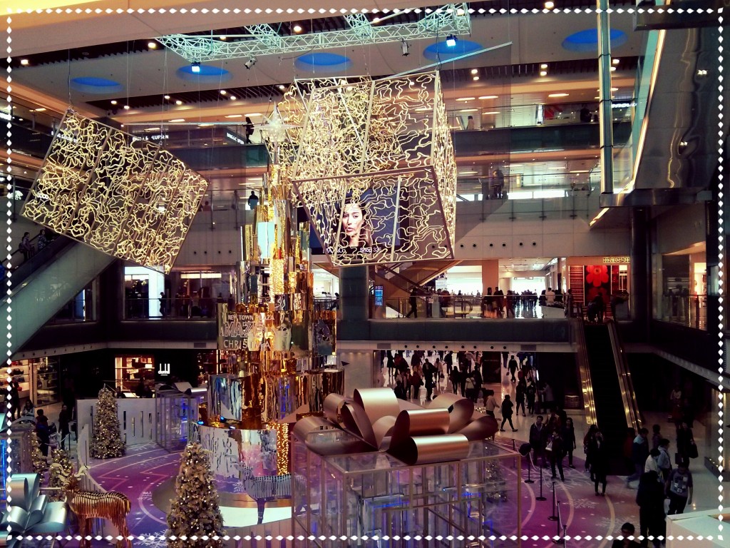 A mall near the Sha Tin station